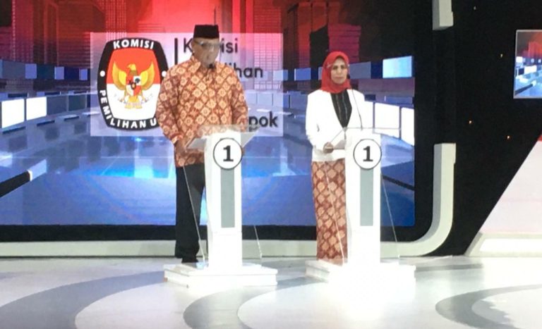 Afifah Sindir Imam Hanya Pintar Teori di Debat Pilwalkot Depok 2020