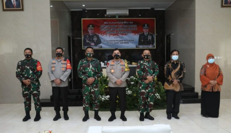 Kapolda Metro dan Pangdam Jaya Pantau Langsung Persiapan Pilwalkot Depok