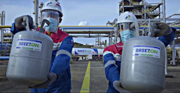 Lebih Ramah Lingkungan, Pertamina Kenalkan Produk Refrigerant Baru Breezon MC-32