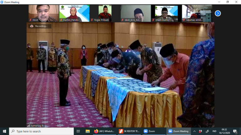 Kemenag Lantik 375 Pejabat Fungsional Hasil Penyetaraan