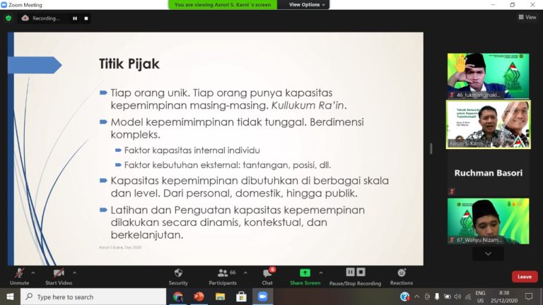 Mahasiswa Peserta Diklatpimnas Dapat Bekal Networking Building