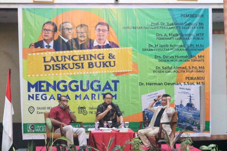 Launching dan Diskusi Buku ‘Menggugat Negara Maritim’