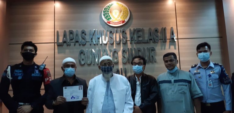 Bebas, Abu Bakar Ba’asyir Dikawal Densus 88