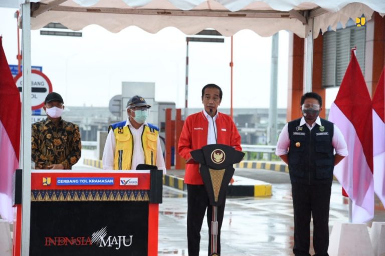 Diresmikan! Tol Kayu Agung-Palembang diharap tingkatkan efisiensi distribusi logistik