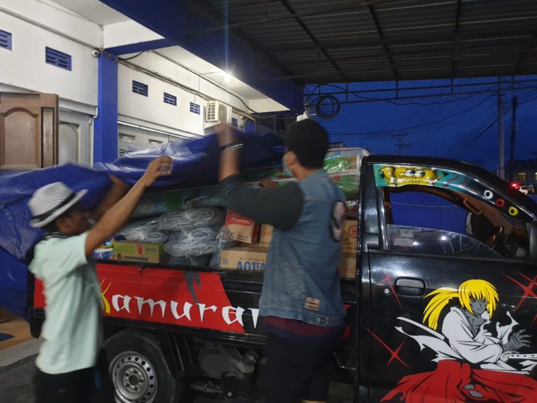 Jamkrindo Salurkan Bantuan Kemanusiaan ke Sulawesi Barat