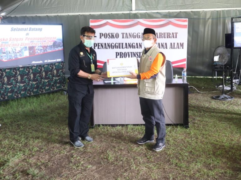 Mentan Siapkan 3 Agenda Penanganan Pasca Bencana Sulbar dan Kalsel