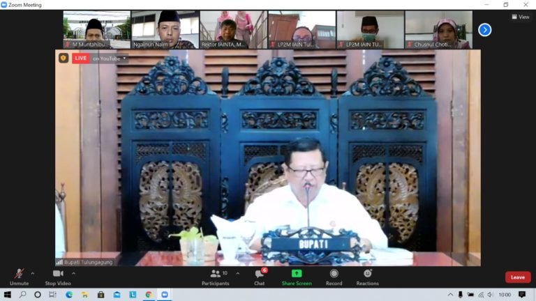 4.053 Mahasiswa IAIN Tulungagung Ikut KKN Virtual dari Rumah