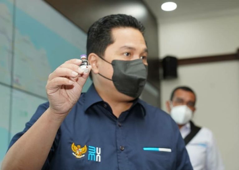 Izin BPOM Terbit, Erick Thohir: Jangan Ragu Divaksin