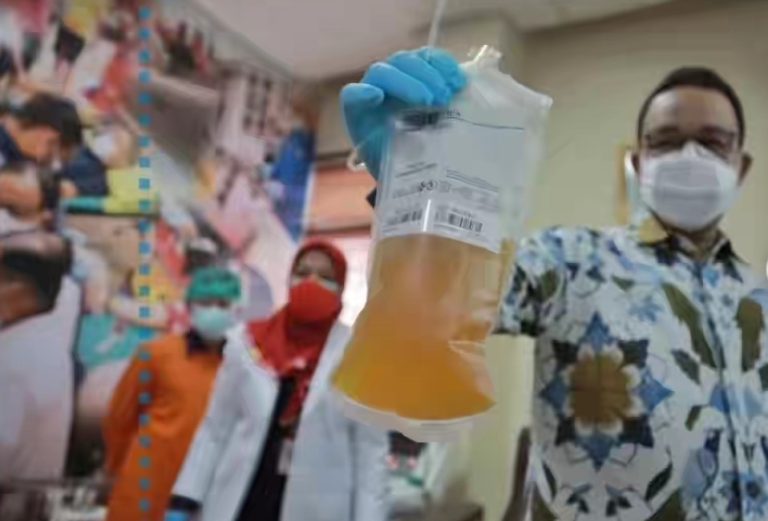 Donor Plasma Konvalesen, Anies: Semoga Penyintas Covid Lekas Sembuh
