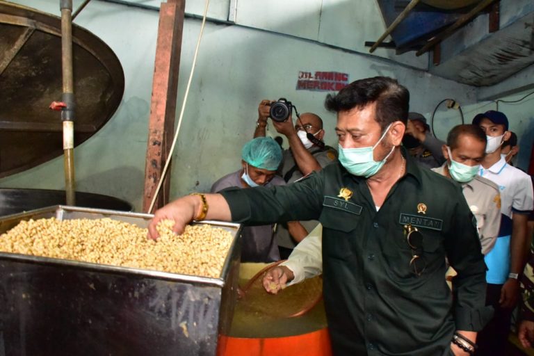 Mentan Jamin Pasokan dan Stabilkan Harga Kedelai