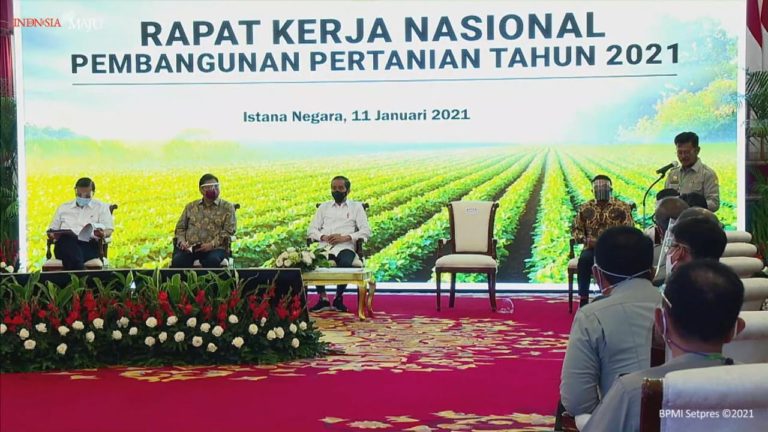 Mentan SYL Siap Laksanakan Arahan Presiden Perkuat Produksi