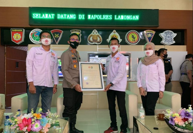 Sambut Hangat Kapolres Baru, PGK Lamongan Siap Bersinergi