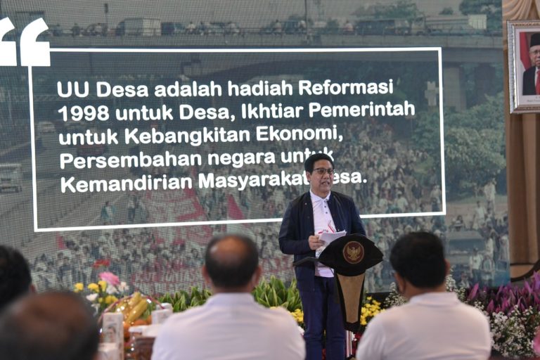 Gus Menteri: UU Desa Berhasil Bangkitkan Ekonomi Perdesaan