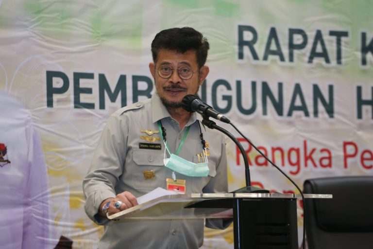 Buka Rakernas Pembangunan Hortikultura 2021, Mentan SYL: Tahun Ini Harus Lebih Baik