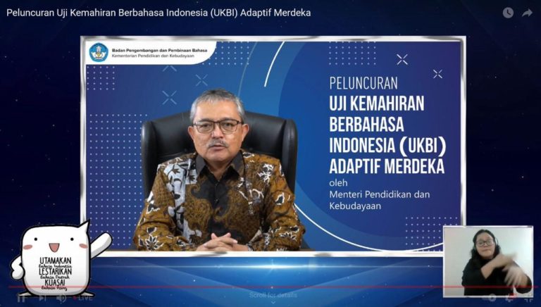 Versi Baru, Kemendikbud Luncurkan UKBI Adaptif Merdeka