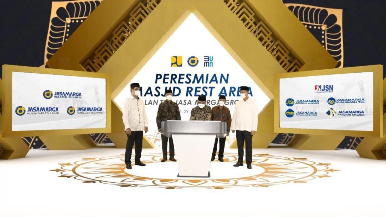Jasa Marga Group Resmikan 12 Masjid Rest Area di Seluruh Indonesia