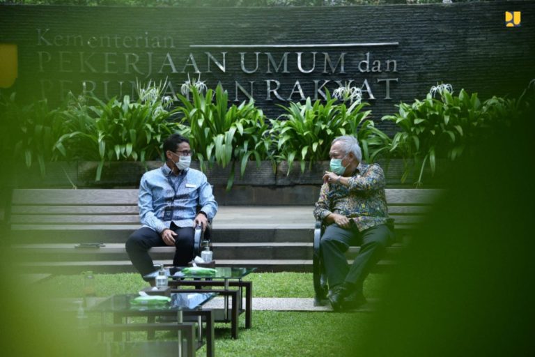 Menteri Basuki dan Sandiaga Sinergikan Pengembangan 5 Destinasi Pariwisata Super Prioritas