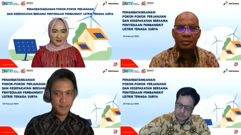 Pertamina Dorong Transisi Energi Mulai dari Halaman Sendiri
