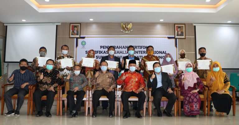 9 Dosen UIN SGD Bandung Tersertifikasi Keahlian Internasional