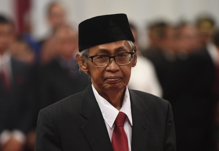 Dewas KPK Artidjo Alkostar Meninggal Dunia