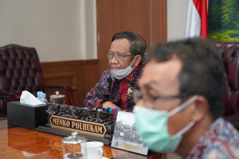 Tindaklanjuti Rekomendasi Indeks Korupsi, Menko Polhukam Minta Masukan TII