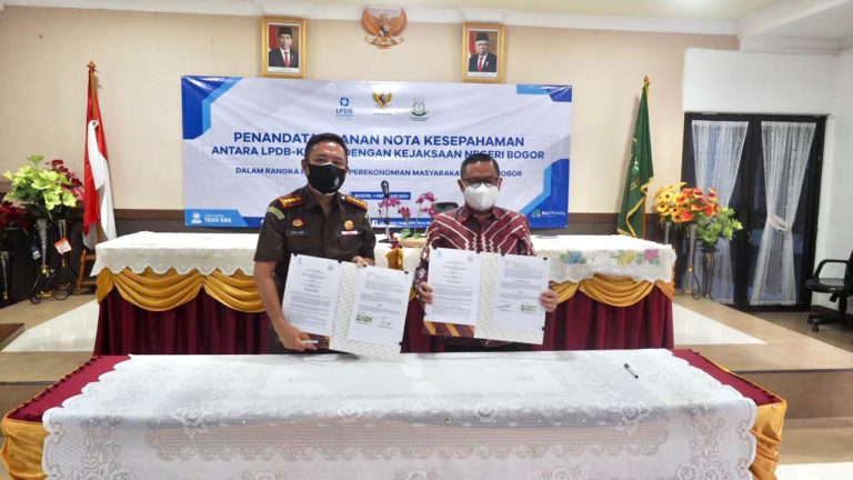 Kolaborasi dengan LPDB-KUMKM, Kejari Bogor Beri Pendampingan Hukum Terhadap KUMKM