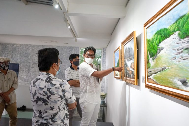 Pertamina Foundation kolaborasi bareng Dewa Mustika Art Lab gelar Pameran Lukisan untuk Amal