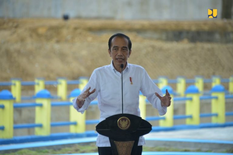 Resmikan Bendungan Napun Gete, Jokowi: Kunci Kemakmuran di NTT ini adalah Air