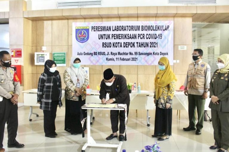 Resmi Dioperasikan, Kini Depok Miliki Dua Laboratorium Tes Covid-19