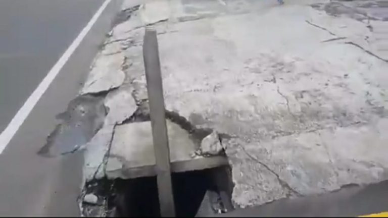 Heboh! Video Lubang di Trotoar Depok ini Disebut Mampu Cegah Banjir