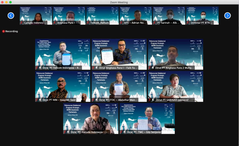 Sinergi Telkom dan 7 BUMN, Perkuat Sektor Wisata Indonesia ke Kancah Global