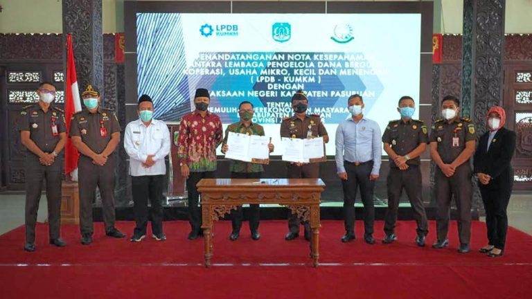 LPDB-KUMKM Gandeng Kejari Pasuruan Agar Penyaluran Dana Bergulir Lebih Aman