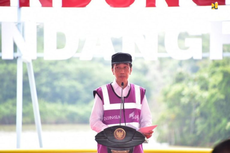 Jokowi berharap Bendungan Sindangheula Beri Nilai Tambah Petani di Banten