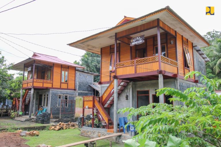 Kementerian PUPR Rampungkan 263 Sarana Hunian Pariwisata di Manado-Likupang