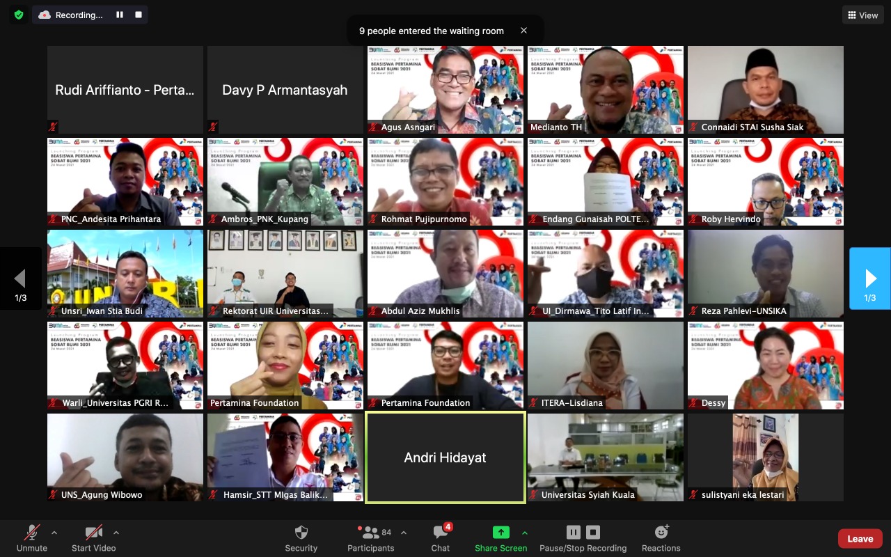 Pertamina Foundation Luncurkan Beasiswa Reguler, Afirmasi