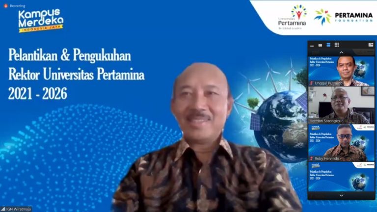 Jadi Rektor Baru Universitas Pertamina, Prof Wirat Siap Wujudkan Kampus Kelas Dunia