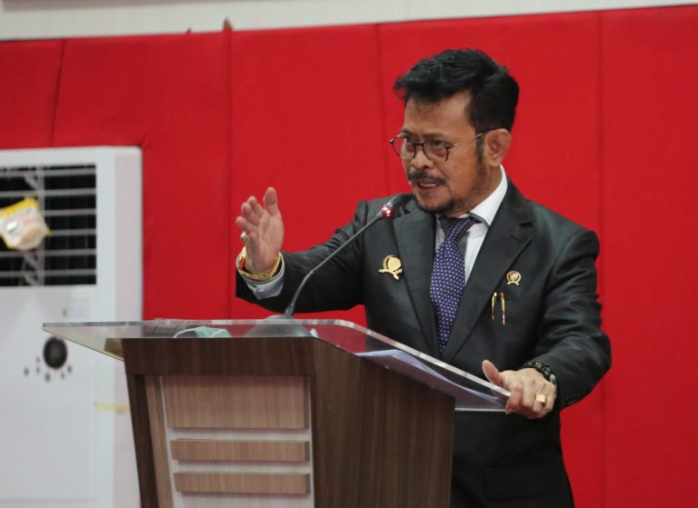 Mentan SYL Bicara Pangan di Rangkaian Dies Natalis FH Unhas