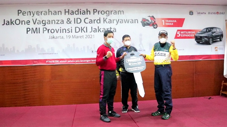 Dukung Program JakOne Vaganza, PMI Jakarta Ketiban Rezeki Nomplok