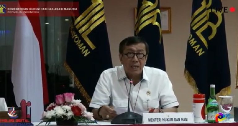 Tok! Menkumham Tolak Hasil KLB Demokrat Kubu Moeldoko