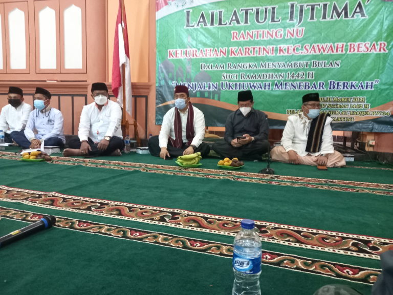 Keluarga Besar NU Jakpus Doakan Kiai Marullah Sukses Menuju Ketua NU DKI