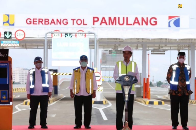 Tingkatkan Akses Bandara, Jokowi Resmikan Dua Tol di Tangerang Selatan