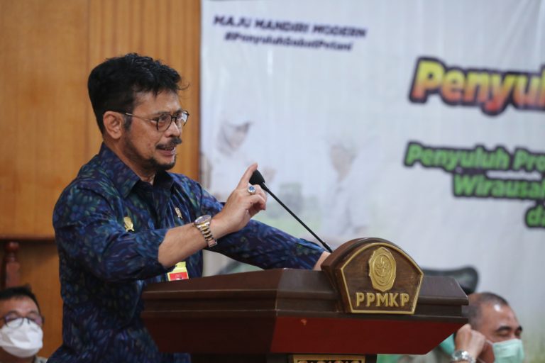 Minta Penyuluh Kawal Petani, Mentan: Produksi Tak Boleh Terganggu Sama Sekali