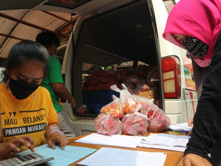 Ramadhan, Masyarakat Terbantu dengan GPM Pasar Mitra Tani