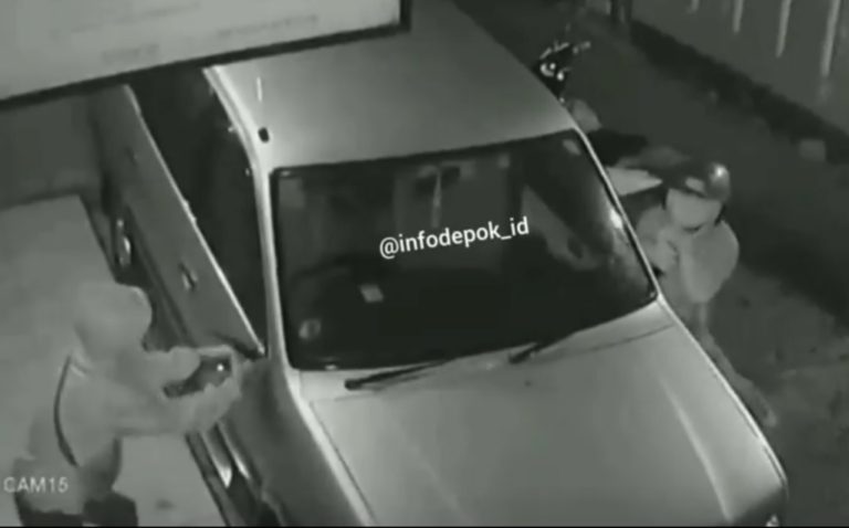 Pencurian Spion di Depok Terekam CCTV, Si Pemilik Mobil Malah Dihujat Netizen