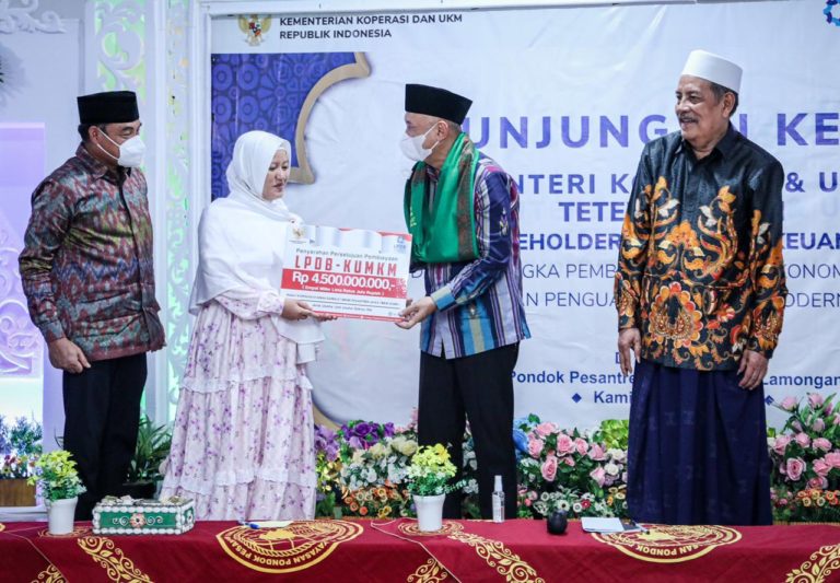 LPDB-KUMKM Gelontorkan Dana Rp4,5 M ke KSBP Sunan Drajat Lamongan