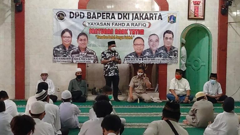 Sering Bantu Anak Yatim, Bapera Disebut Ormas yang Peduli Sesama