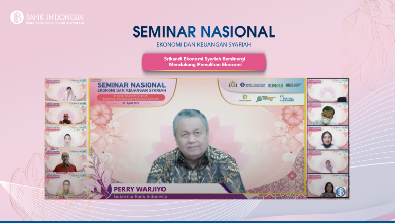 Gubernur BI: Perempuan Berkontribusi Nyata sebagai Penggerak Ekonomi Syariah
