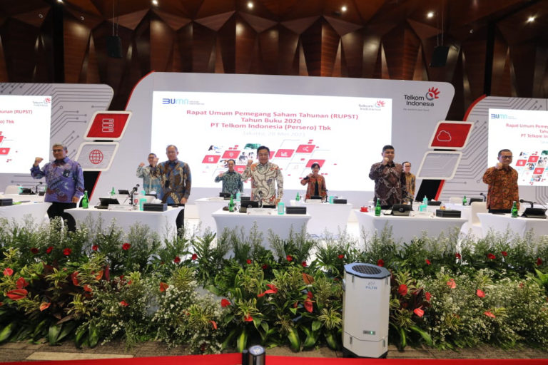 RUPST Telkom Tahun Buku 2020 Meningkat 9 Persen, Bagikan Dividen Rp16,64 Triliun