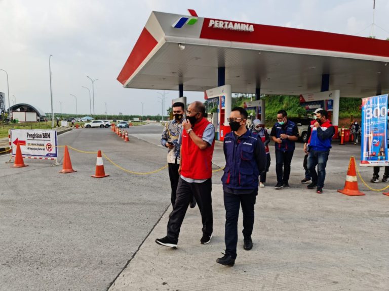 Pastikan Distribusi BBM dan LPG Lancar, Pertamina Tinjau Langsung Satgas RAFI 2021