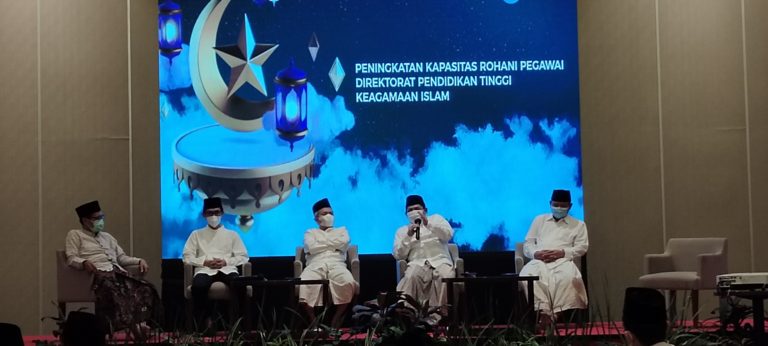 Sekjen Kemenag kepada ASN Diktis: Rapatkan Barisan Kuatkan Kinerja